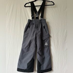 Gerry kids snow pants with suspenders size 5/6